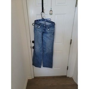 7 For All Mankind Jeans Men's Size 32 A Pocket Bootcut Light Blue Denim 32x32